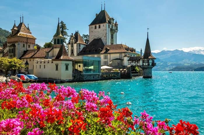 Thunersee (Lake Thun), Hilterfingen shore