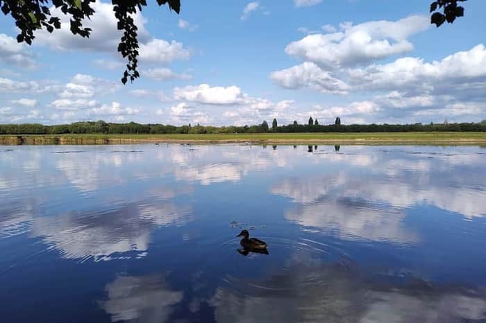 Port Meadow Thames bathing area