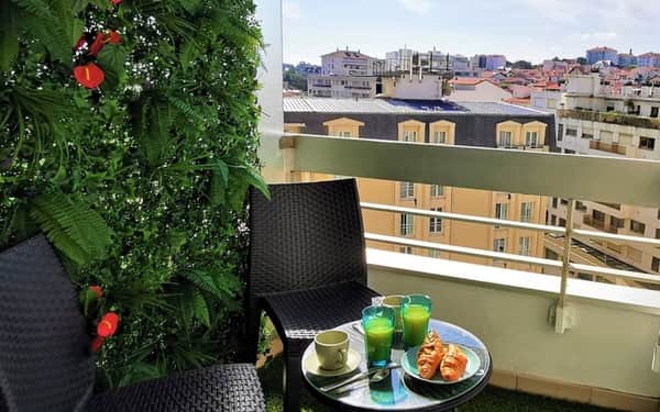 SWELL - Apartment first line sea view terrace with ocean view parking