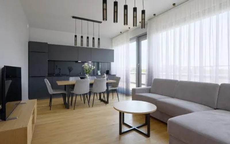 Esplanaadi Apartment with roof terrace: Se admiten perros hotel in Pärnu