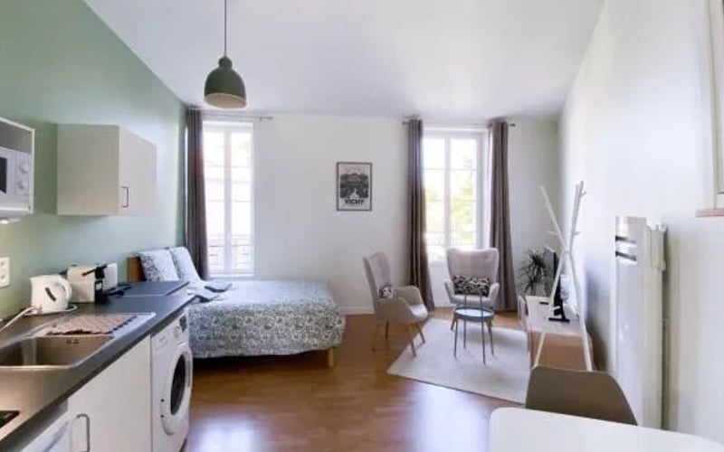 Appartement Vichyssoise Edwige: Se admiten perros hotel in Vichy
