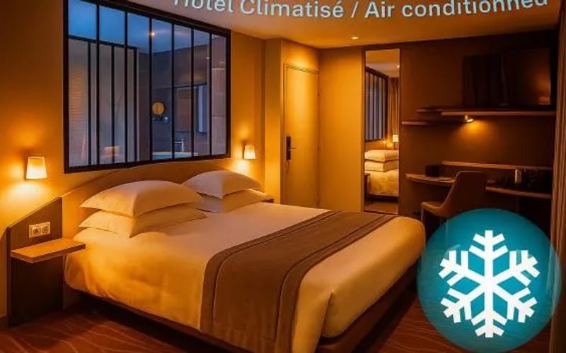 Brit Hotel de Grignan Vichy: Se admiten perros hotel in Vichy